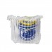 FixtureDisplays® Pre-formed Plastic Bubble Packaging Inflatable Air Tube End Cap Wine Bottle Beer Protection, up to 5.5
